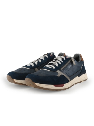 Mustang Sneakers Blauw 343126
 Maat 48
 