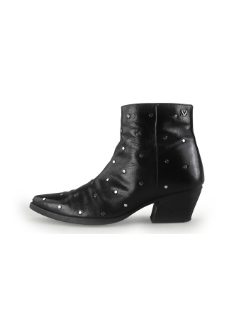 Lazamani Enkellaarzen Zwart 343143
 Maat 40
 