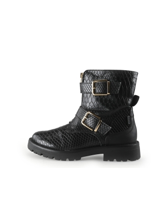 Poelman Biker boots Zwart 343307
 Maat 38
 