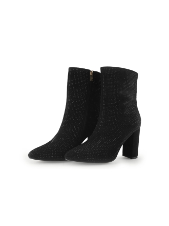 Poelman Enkellaarzen Zwart 343332
 Maat 38
 