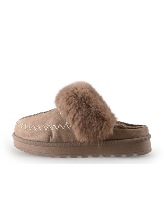 Double Heart Pantoffels Bruin 343336
Maat 37