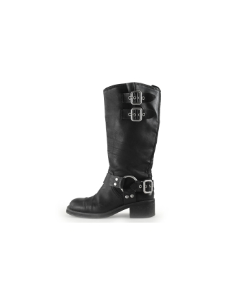 Steve Madden Biker boots Zwart 343379
 Maat 37½
 