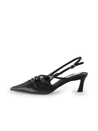 Steve Madden Slingbacks Zwart 343390
 Maat 39
 
