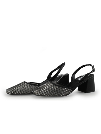 Steve Madden Slingbacks Zwart 343435
 Maat 41
 