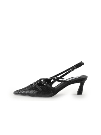 Steve Madden Slingbacks Zwart 343445
 Maat 37
 
