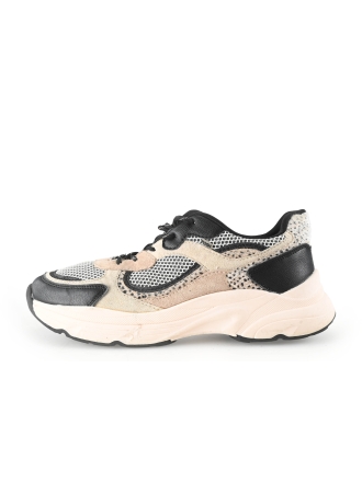 Poelman Sneakers Beige 343593
 Maat 44
 
