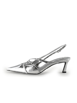 Steve Madden Slingbacks Zilver 343663
 Maat 40½
 