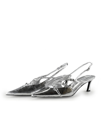 Steve Madden Slingbacks Zilver 343663
 Maat 40½
 