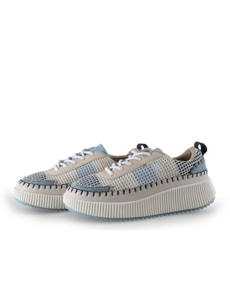 Poelman Sneakers Blauw 343745
 Maat 37
 