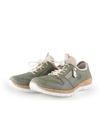Rieker Sneakers Groen 343746
 Maat 38
 