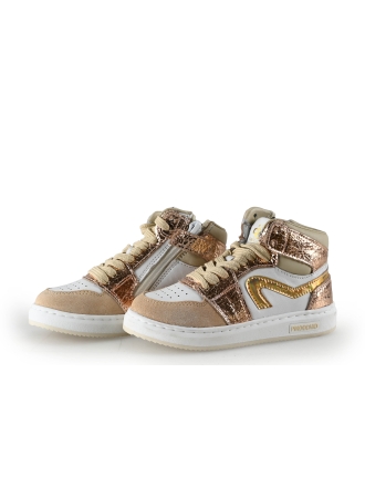 Pinocchio Hoge sneakers Beige 343768
 Maat 25
 