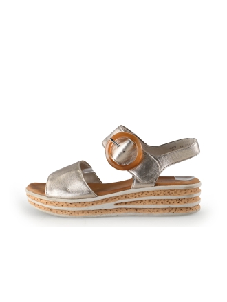 Gabor Sandalen Goud 343912
 Maat 41,5
 