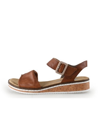 Rieker Sandalen Cognac 343977
 Maat 38
 