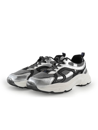 Poelman Sneakers Zilver 344383
 Maat 43
 