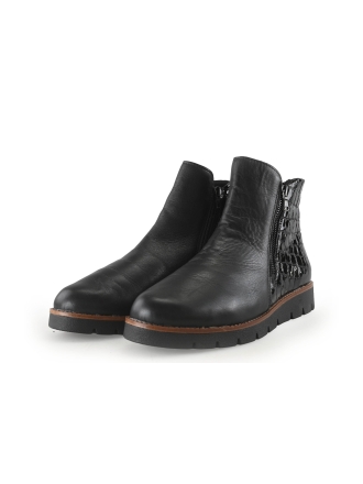 Feyn Enkellaarzen Zwart 344395
 Maat 42
 