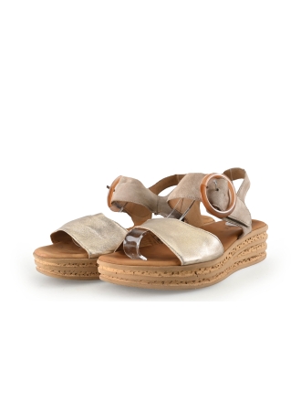 Gabor Sandalen Beige 344427
 Maat 42
 