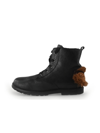 Muyters Veterboots Zwart 344459
 Maat 34
 