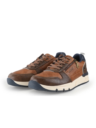 Mustang Sneakers Cognac 344542
 Maat 46
 