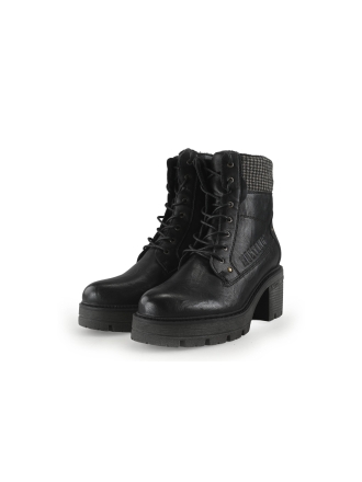Mustang Veterboots Zwart 344546
 Maat 39
 