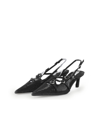 Sacha Slingbacks Zwart 344813
 Maat 36
 