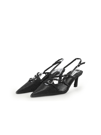 Steve Madden Slingbacks Zwart 344835
 Maat 37½
 