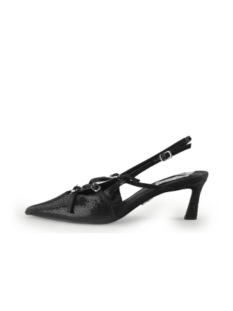 Steve Madden Slingbacks Zwart 344936
 Maat 40
 