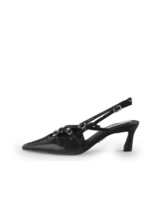 Steve Madden Slingbacks Zwart 344956
 Maat 37
 