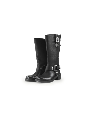 Steve Madden Biker boots Zwart 344958
 Maat 36
 