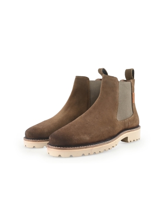 Loff 1881 Chelsea boots Beige 344979
 Maat 44
 