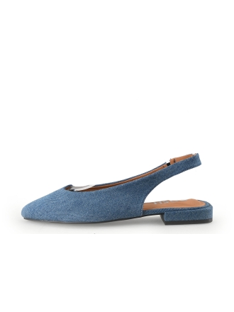 Poelman Slingbacks Blauw 344990
 Maat 37
 