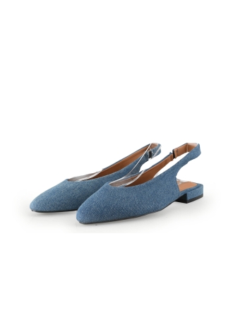 Poelman Slingbacks Blauw 344990
 Maat 37
 