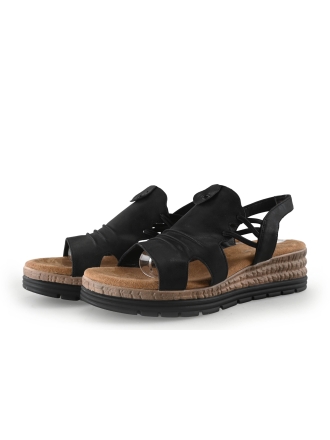 Via Della Rosa Sandalen Zwart 345073
 Maat 41
 