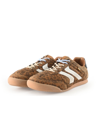 Poelman Sneakers Cognac 345587
 Maat 38
 