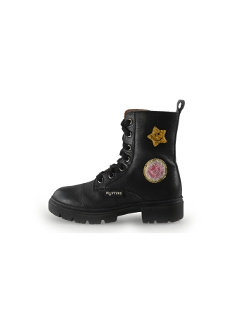 Muyters Veterboots Zwart 345648
 Maat 27
 