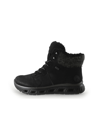 Rieker Veterboots Zwart 345661
 Maat 40
 