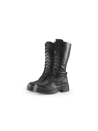Barbarella Veterboots Zwart 346026
 Maat 37
 