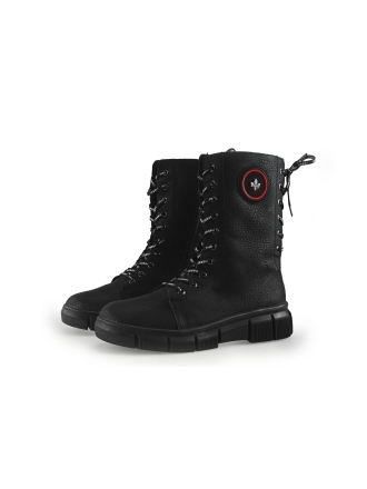 Rieker Veterboots Zwart 346271
 Maat 40
 