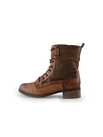 Mustang Veterboots Cognac 346355
 Maat 39
 