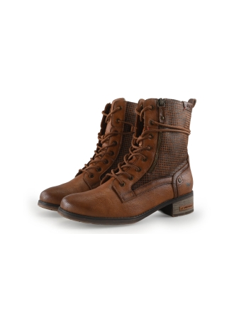 Mustang Veterboots Cognac 346355
 Maat 39
 