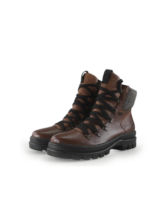 Rieker Enkellaarzen Bruin 346457
 Maat 40
 