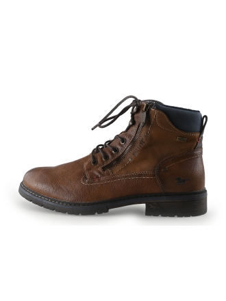 Mustang Veterschoenen Cognac 346629
 Maat 45
 