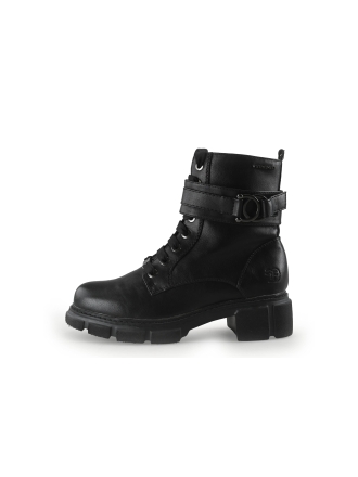 Tom Tailor Veterboots Zwart 346778
 Maat 39
 