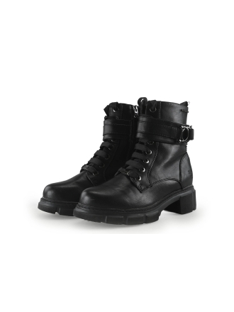 Tom Tailor Veterboots Zwart 346778
 Maat 39
 
