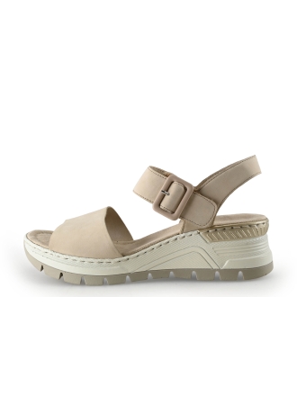 Rieker Sandalen Beige 346992
 Maat 41
 