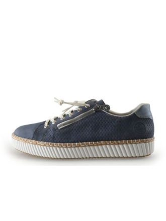 Rieker Sneakers Blauw 347007
 Maat 41
 