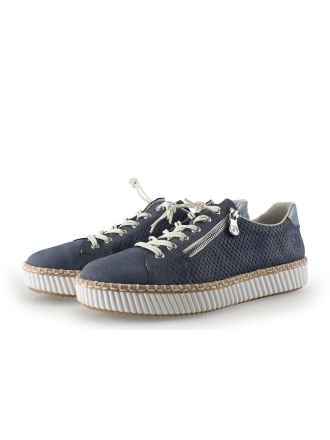 Rieker Sneakers Blauw 347007
 Maat 41
 