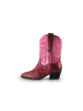 DWRS Cowboy laarzen Roze 347077
 Maat 37
 