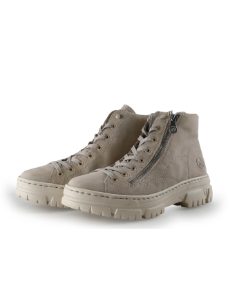 Lace Up Hoge sneakers Beige 347146
 Maat 37
 