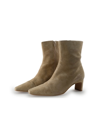 Manfield Enkellaarzen Beige 347147
 Maat 38
 