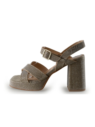 Manfield Sandalen Goud 347159
 Maat 38
 